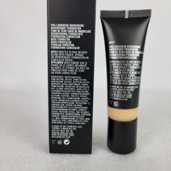 Mac Pro Longwear Nourishing Waterproof Foundation Shade NW17 25ml/0.84 fl oz NEW - Picture 2 of 3